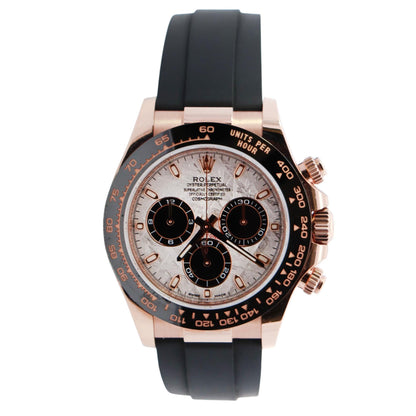 Rolex Daytona 40mm Meteorite Dial Watch Ref# 116515LN - Happy Jewelers Fine Jewelry Lifetime Warranty
