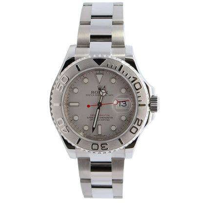 Rolex Yacht-Master 40mm Silver Dial Watch Ref# 116622 - Happy Jewelers Fine Jewelry Lifetime Warranty