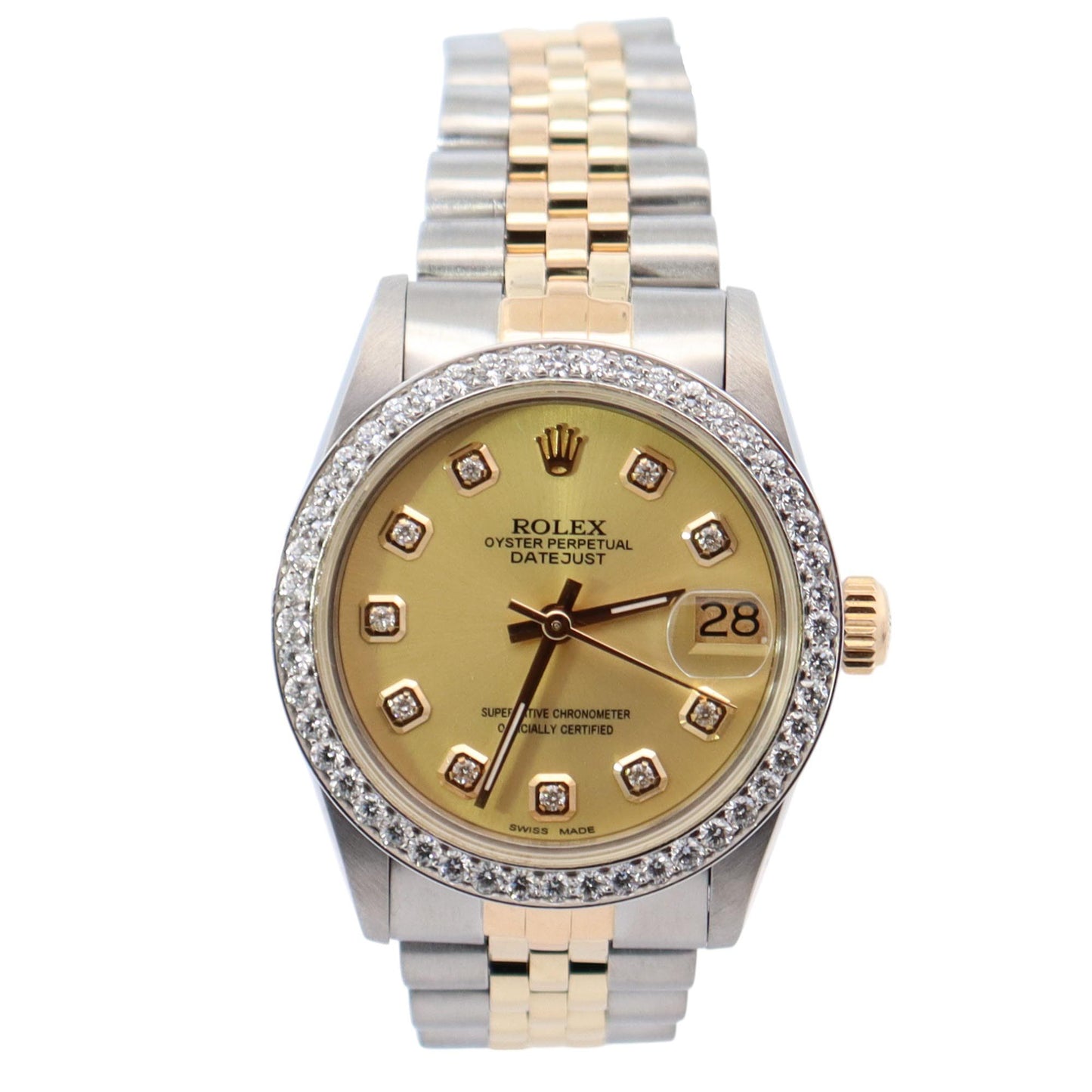 Champagne face rolex best sale