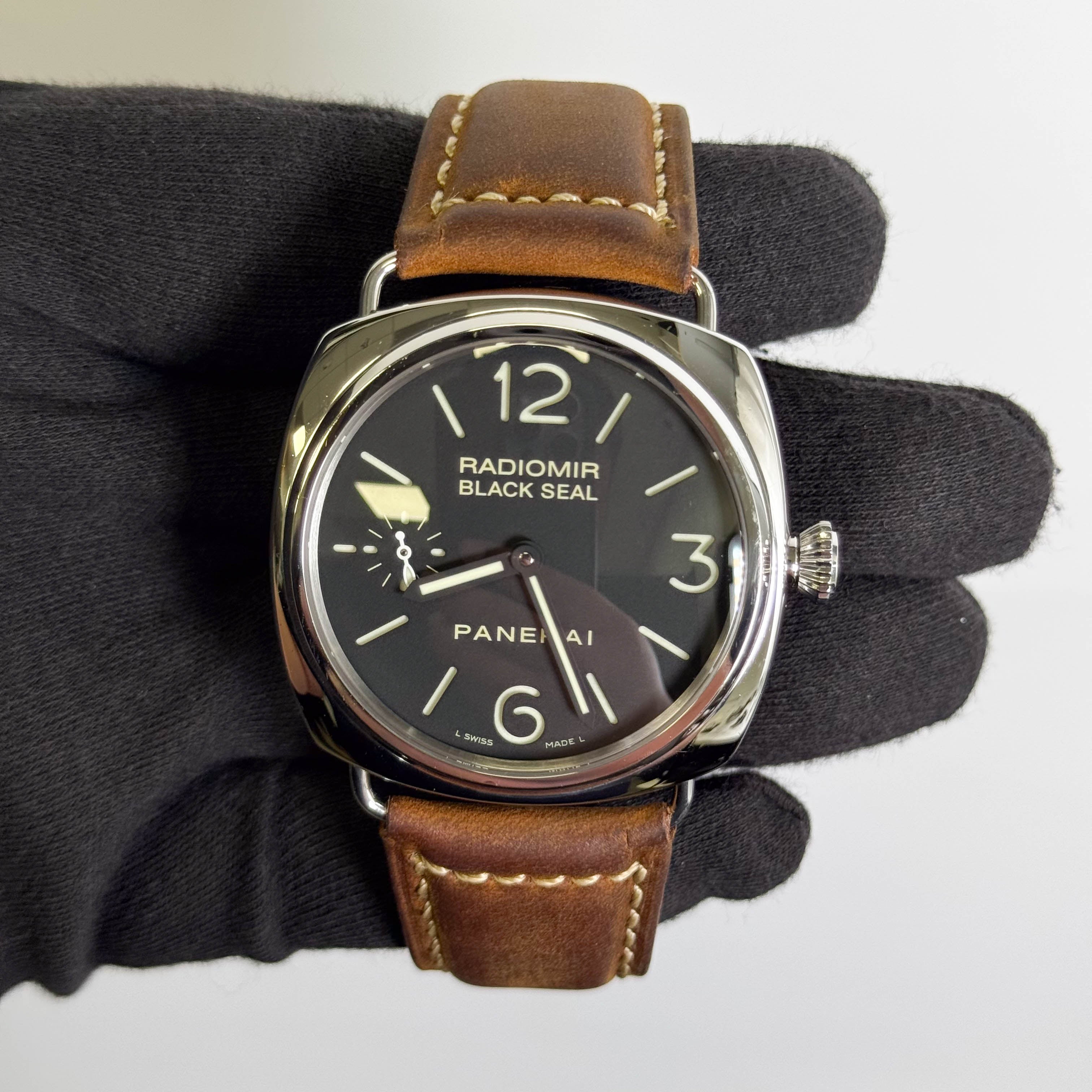 Panerai Radiomir 44mm Black Dial Watch Ref# PAM00183