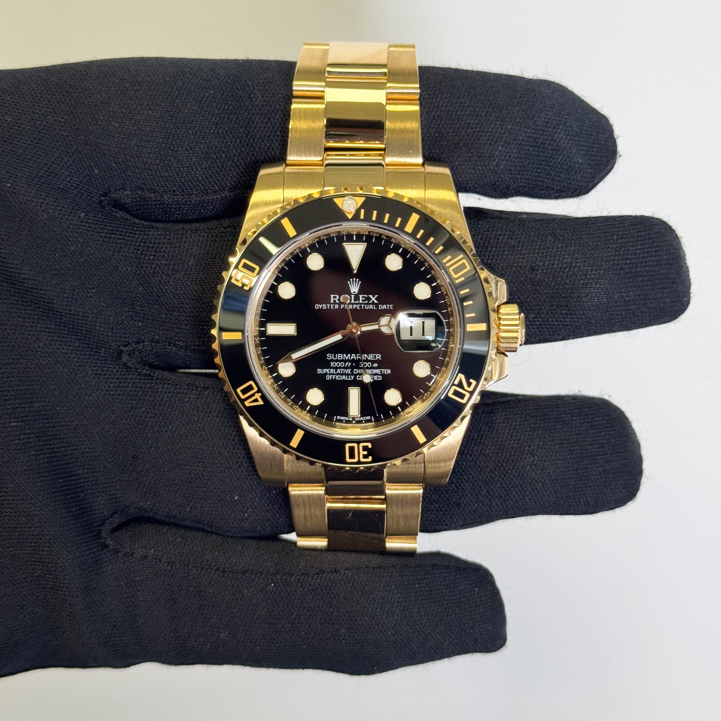 Rolex Submariner 40mm Black Dial Ref# 116618LN