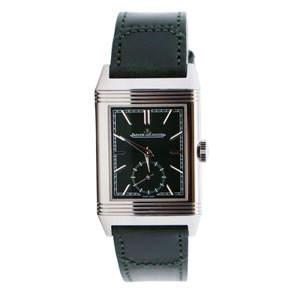 Jaeger-LeCoultre Reverso 27mm Green Dial Watch Ref# Q3978430 - Happy Jewelers Fine Jewelry Lifetime Warranty