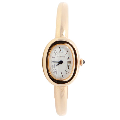 Cartier Baignoire 15mm Ivory Dial Watch Ref# WGBA0024 - Happy Jewelers Fine Jewelry Lifetime Warranty