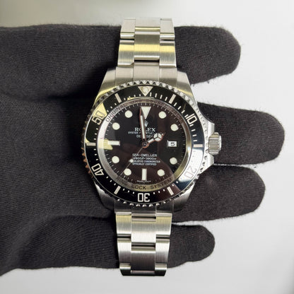 Rolex Sea-Dweller Deepsea 44mm Black Dial Watch Ref# 116660