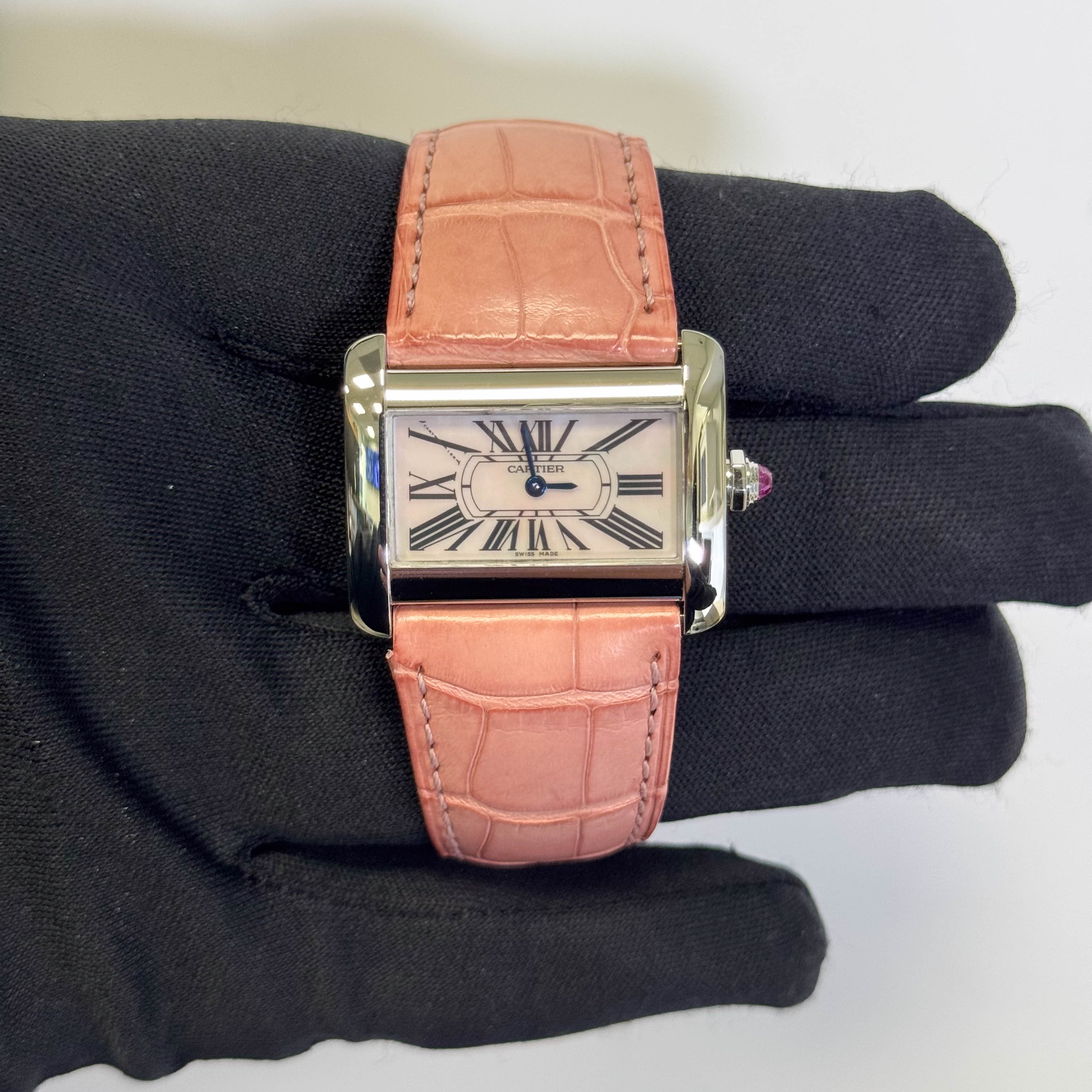 Cartier Tank Divan XL 38mm Silver Dial Watch Ref# W6301455