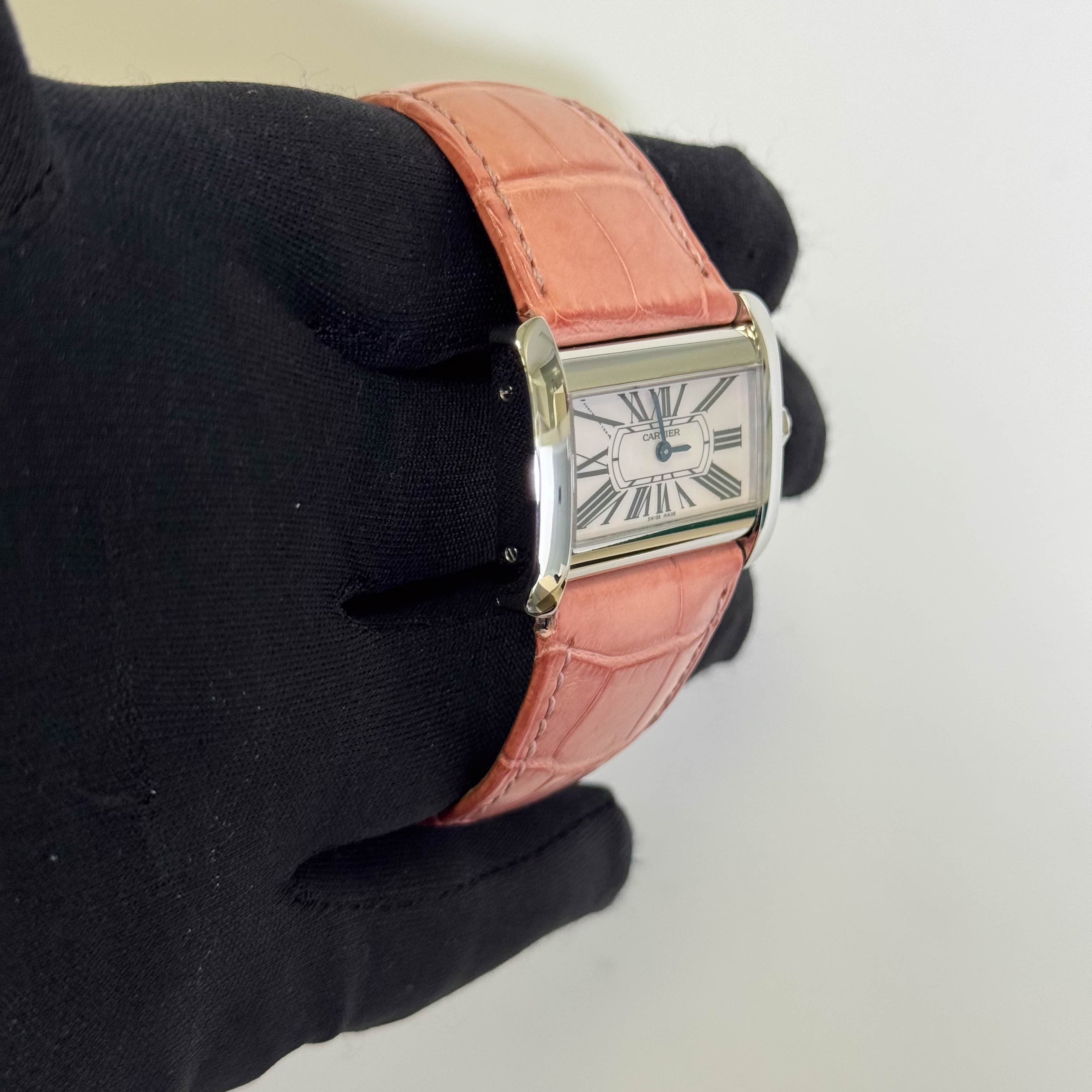 Cartier Tank Divan XL 38mm Silver Dial Watch Ref# W6301455