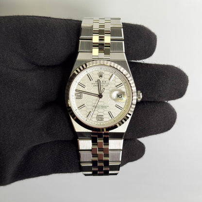 Rolex Land-Dweller 40mm White Dial Watch Ref # 127334
