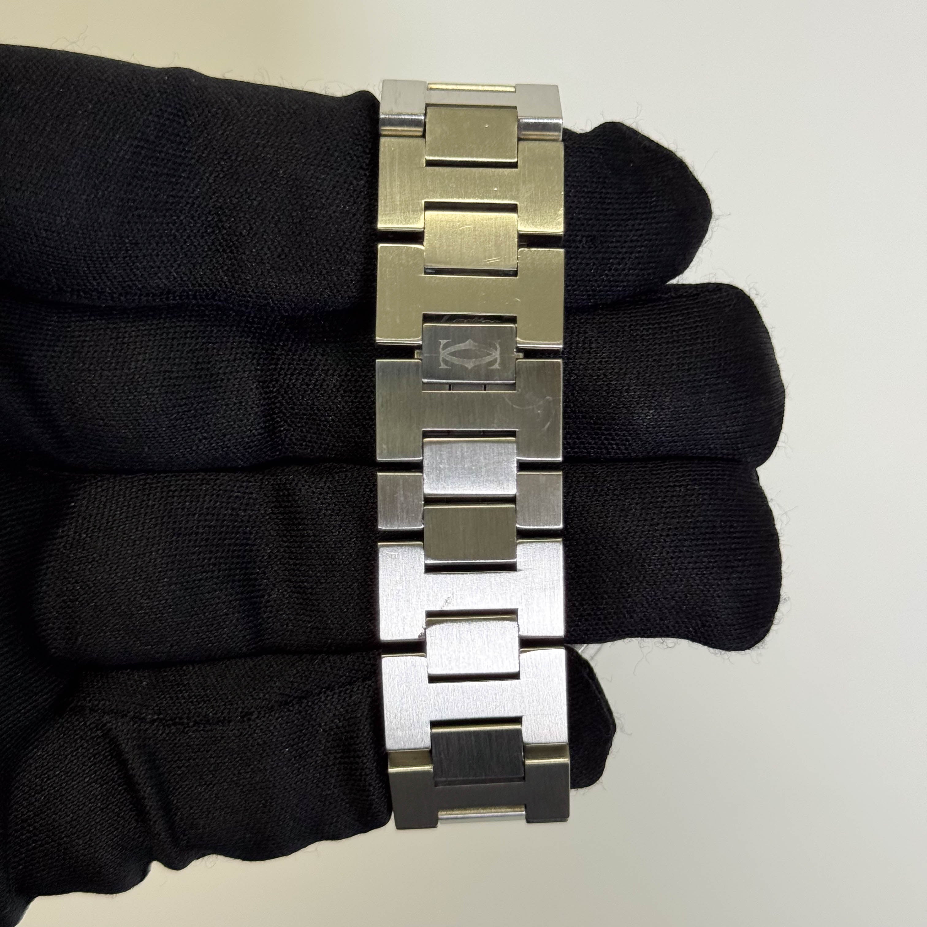 Cartier Pasha 35mm Black Dial Watch Ref# W31043M7