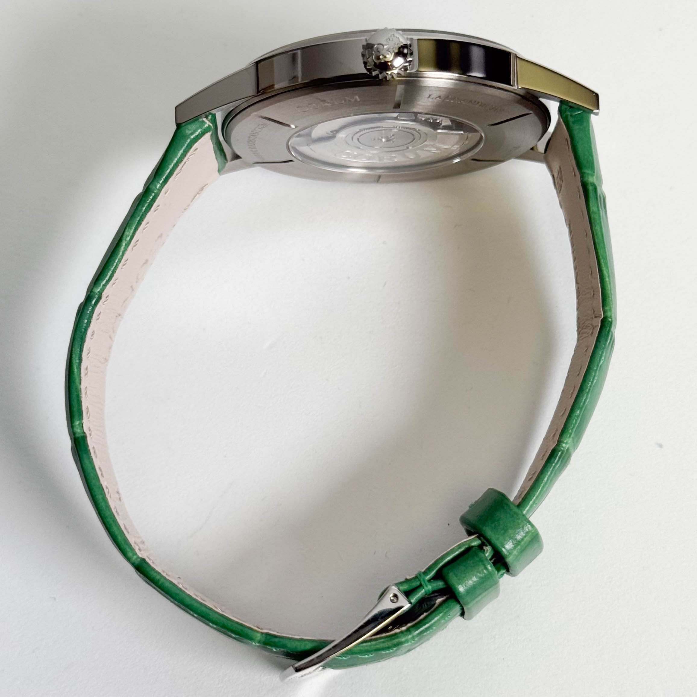 Corum Heritage 42mm Green Dial Watch Ref# 082.750.04/0057 - Happy Jewelers Fine Jewelry Lifetime Warranty