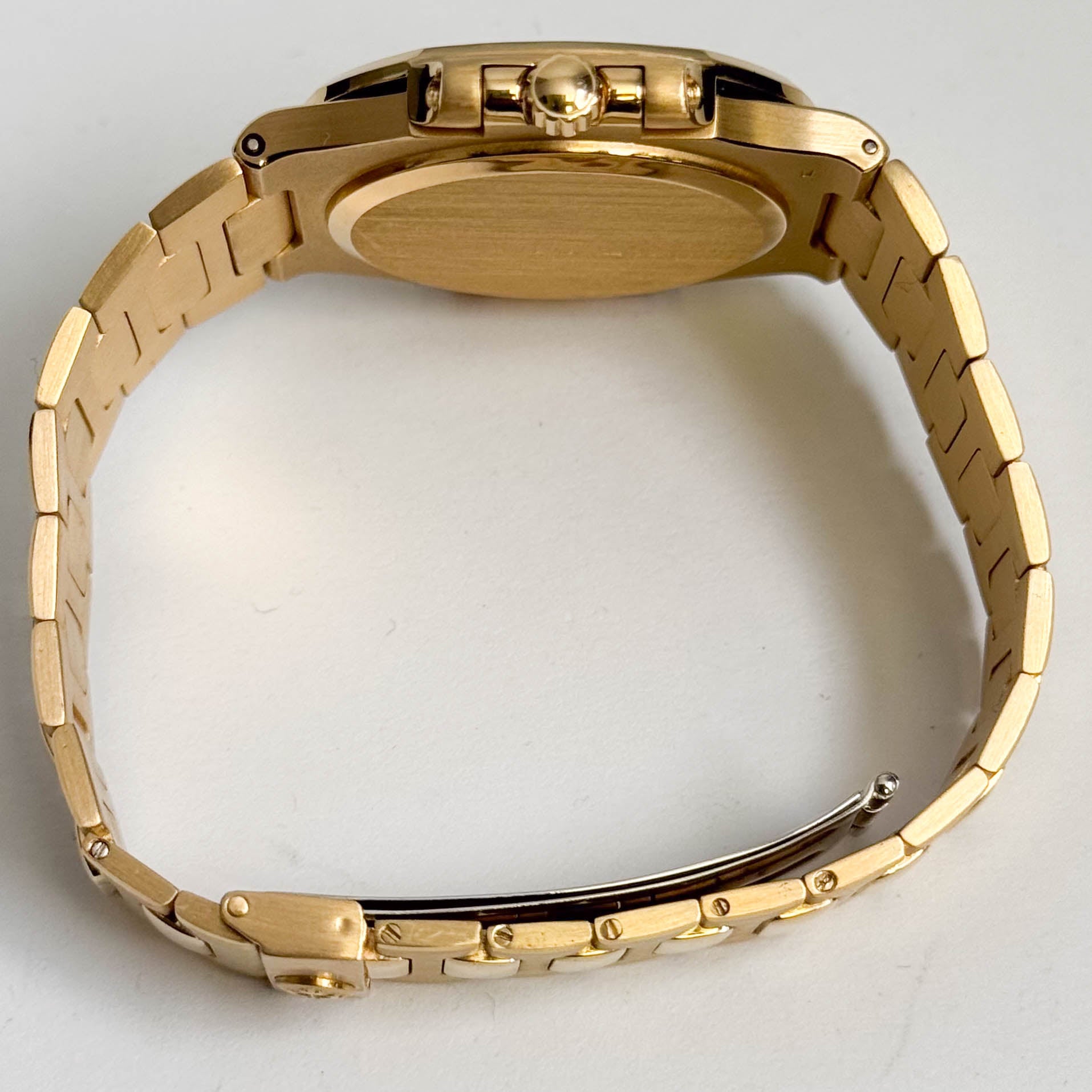 Patek Philippe Nautilus 38mm Champagne Dial Watch Ref# 3800/1J - Happy Jewelers Fine Jewelry Lifetime Warranty