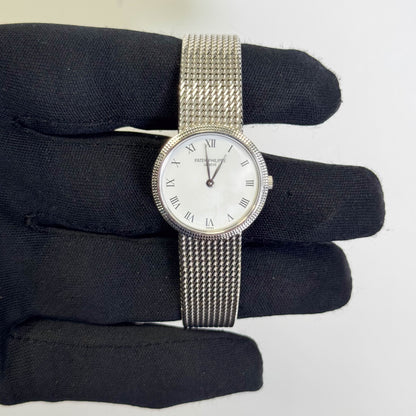 Patek Philippe Calatrava 33mm White Dial Watch Ref# 4819/5