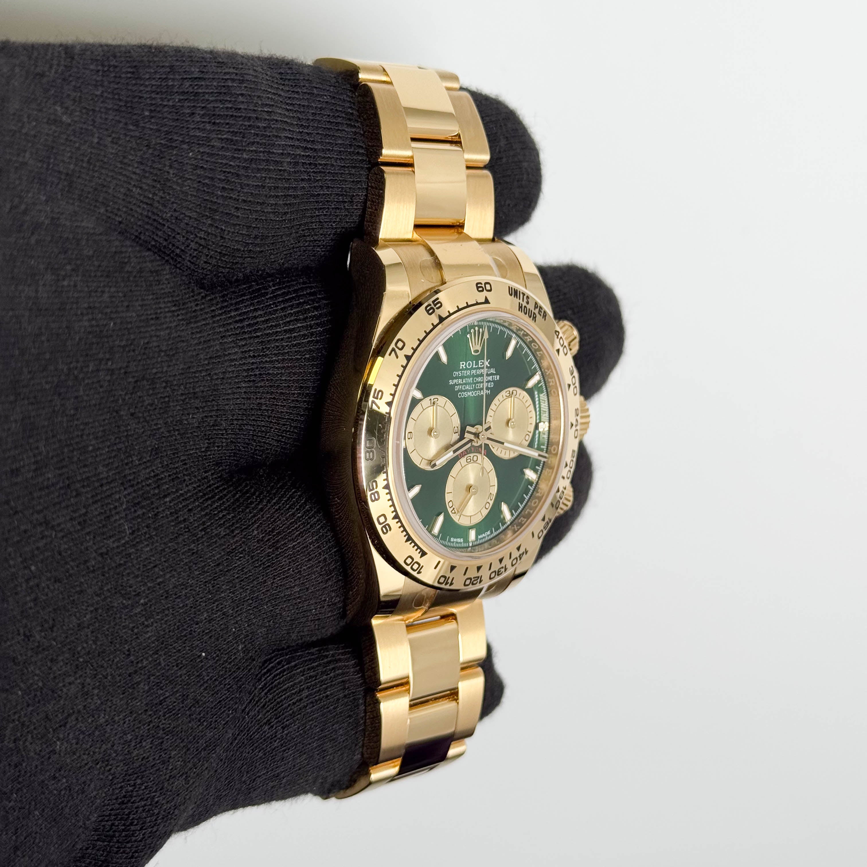 Rolex Daytona 40mm Green Dial Watch Ref# 126508
