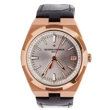 Vacheron Constantin 41mm Silver Dial Watch Ref# 4500V/000R-B127 - Happy Jewelers Fine Jewelry Lifetime Warranty