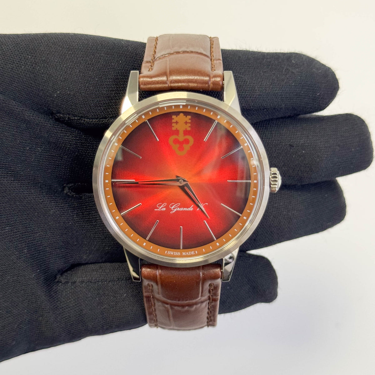 Corum Heritage 42mm Red Dial Watch Ref# 082.750.04/0066 - Happy ...