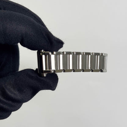 Cartier Tank Francaise Stainless Steel 20mm MOP Dial Watch Ref# W51028Q3 - Happy Jewelers Fine Jewelry Lifetime Warranty