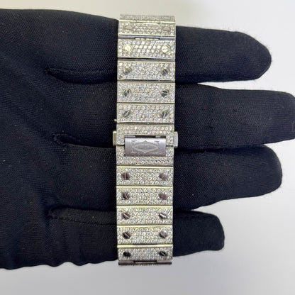 Cartier Santos 40mm Pave Dial Watch Ref# WSSA0018 - Happy Jewelers Fine Jewelry Lifetime Warranty