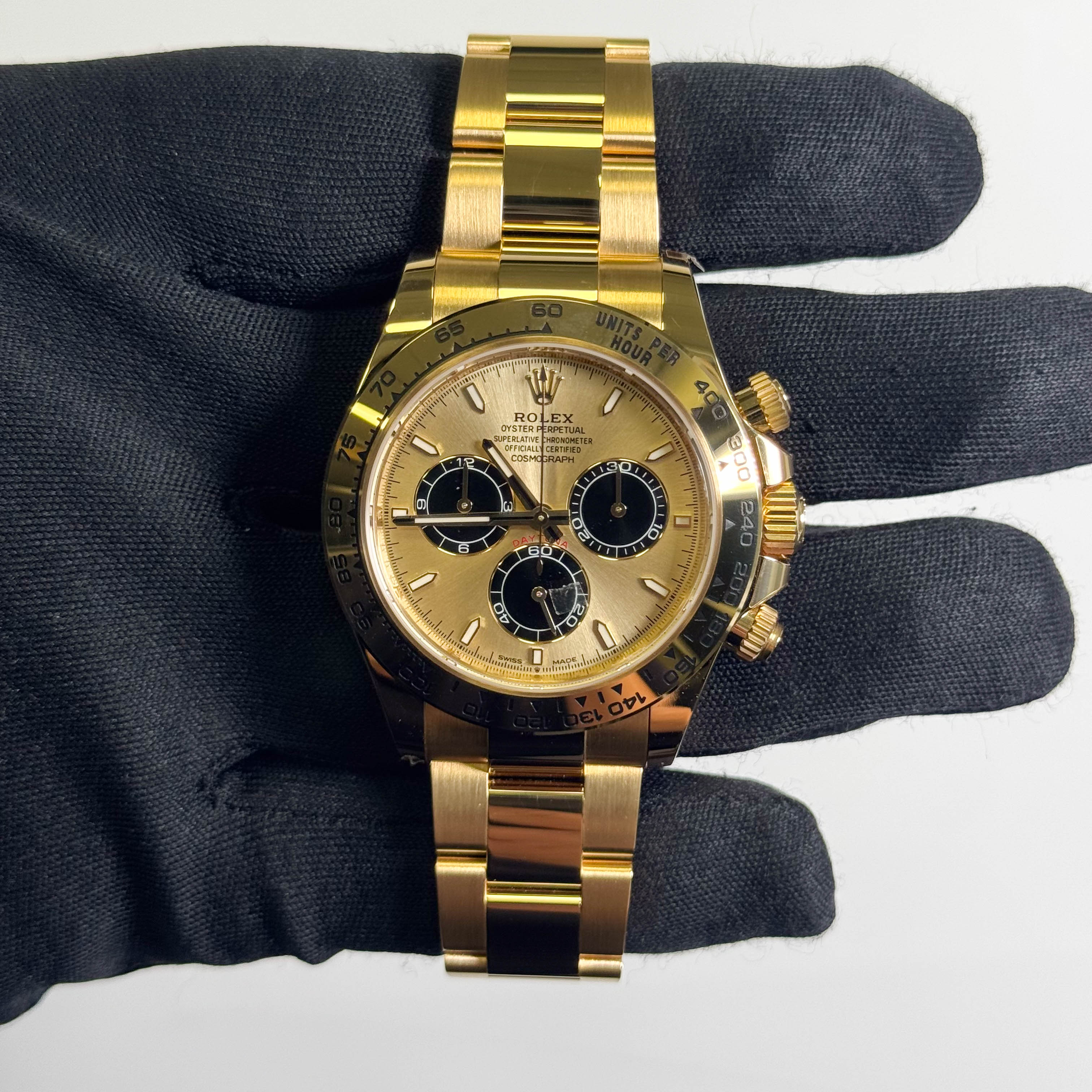 Rolex Daytona 40mm Champagne Dial Watch Ref# 126508