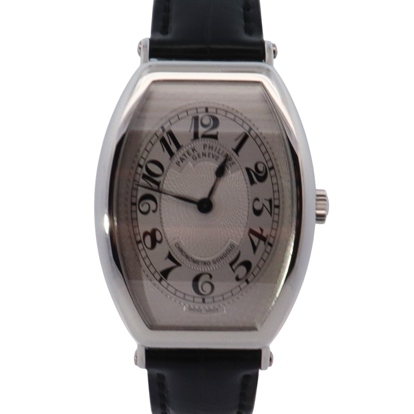 Patek Philippe Gondolo 5098 32mm Silver Dial Watch Ref# 5098P-001