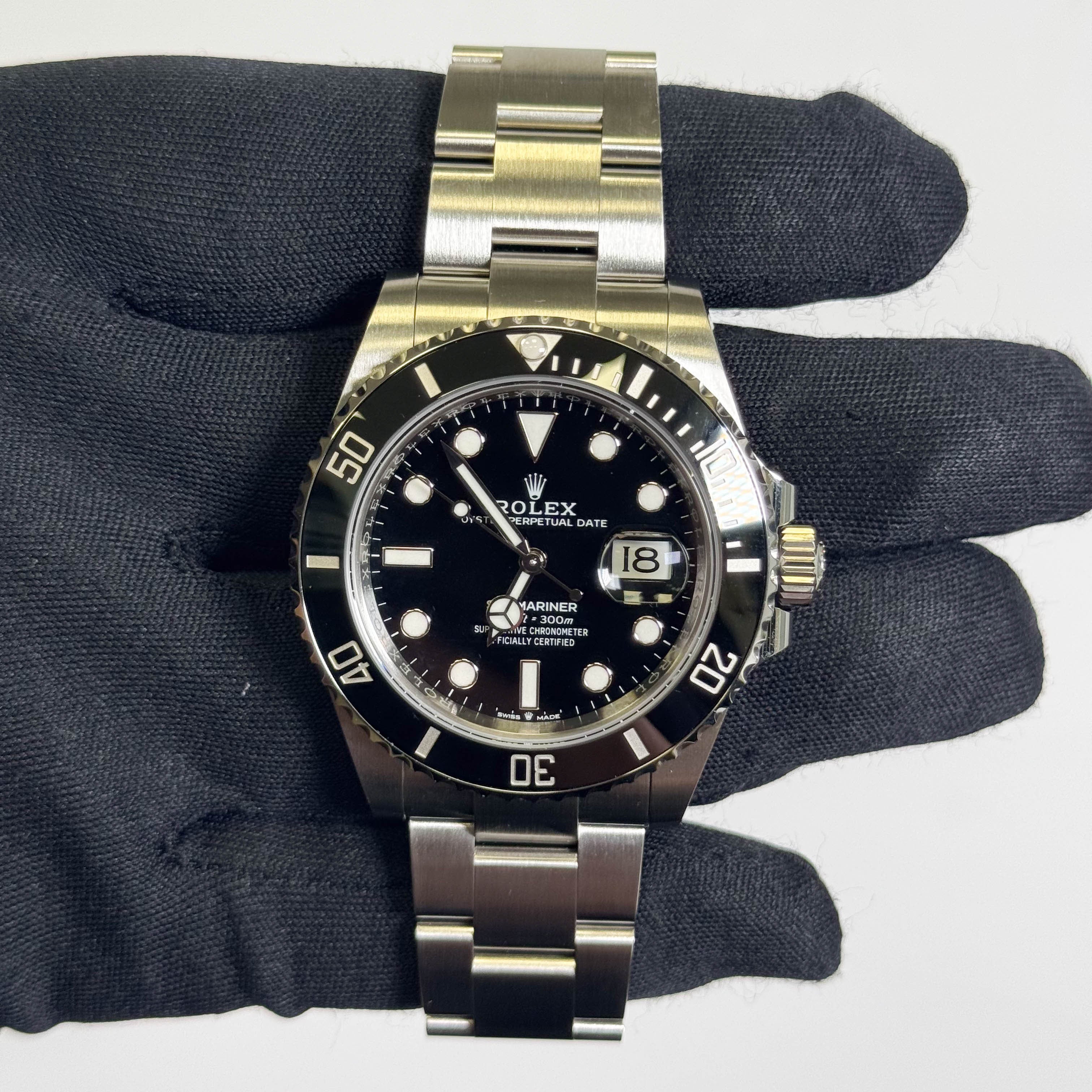 Rolex Submariner 41mm Black Dial Watch Ref# 126610LN