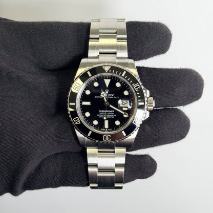 Rolex Submariner 41mm Black Dial Watch Ref# 126610LN