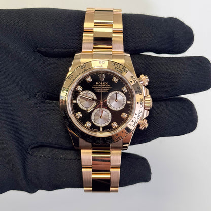 Rolex Daytona 40mm Black Dial Watch Ref# 126505 - Happy Jewelers Fine Jewelry Lifetime Warranty