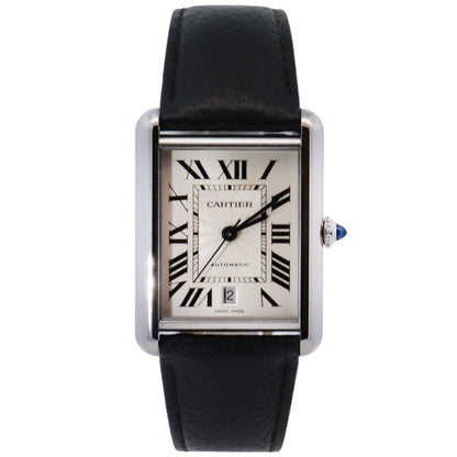 Cartier Tank 31mm Silver Dial Watch Ref# WSTA0040 - Happy Jewelers Fine Jewelry Lifetime Warranty