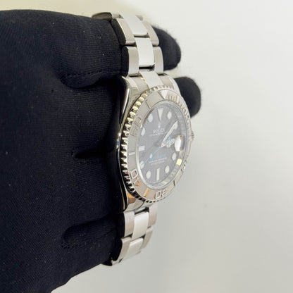 Rolex Yacht-Master 40mm Rhodium Dial Watch Ref# 126622 - Happy Jewelers Fine Jewelry Lifetime Warranty