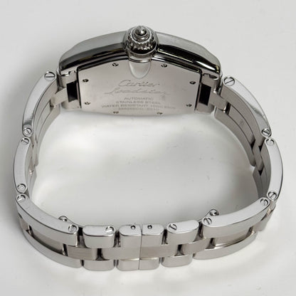 Cartier Roadster Stainless Steel 38mm Silver Dial Watch Ref# W62000V3 - Happy Jewelers Fine Jewelry Lifetime Warranty