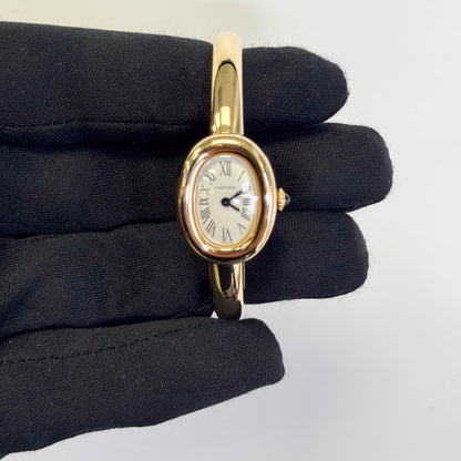 Cartier Baignoire 15mm White Dial Watch Ref# WGBA0018 - Happy Jewelers Fine Jewelry Lifetime Warranty