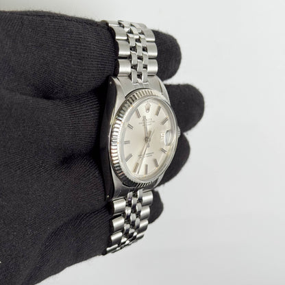 Rolex Datejust 36mm Silver Dial Watch Ref# 1601