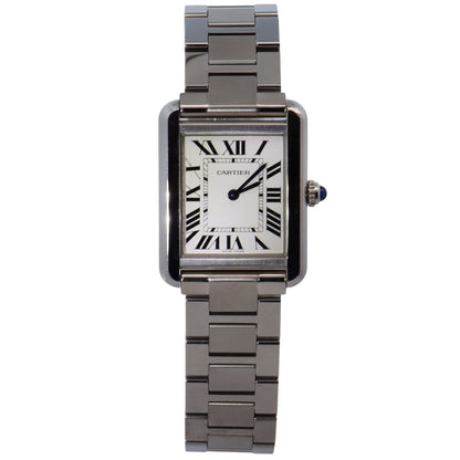 Cartier Tank 31mm White Dial Watch Ref# W5200013 - Happy Jewelers Fine Jewelry Lifetime Warranty