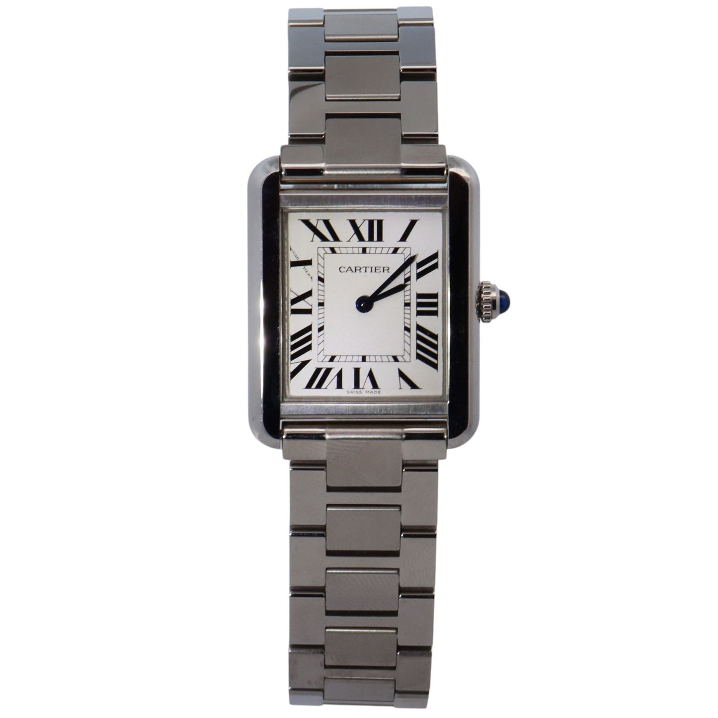 Cartier Tank 31mm White Dial Watch Ref# W5200013