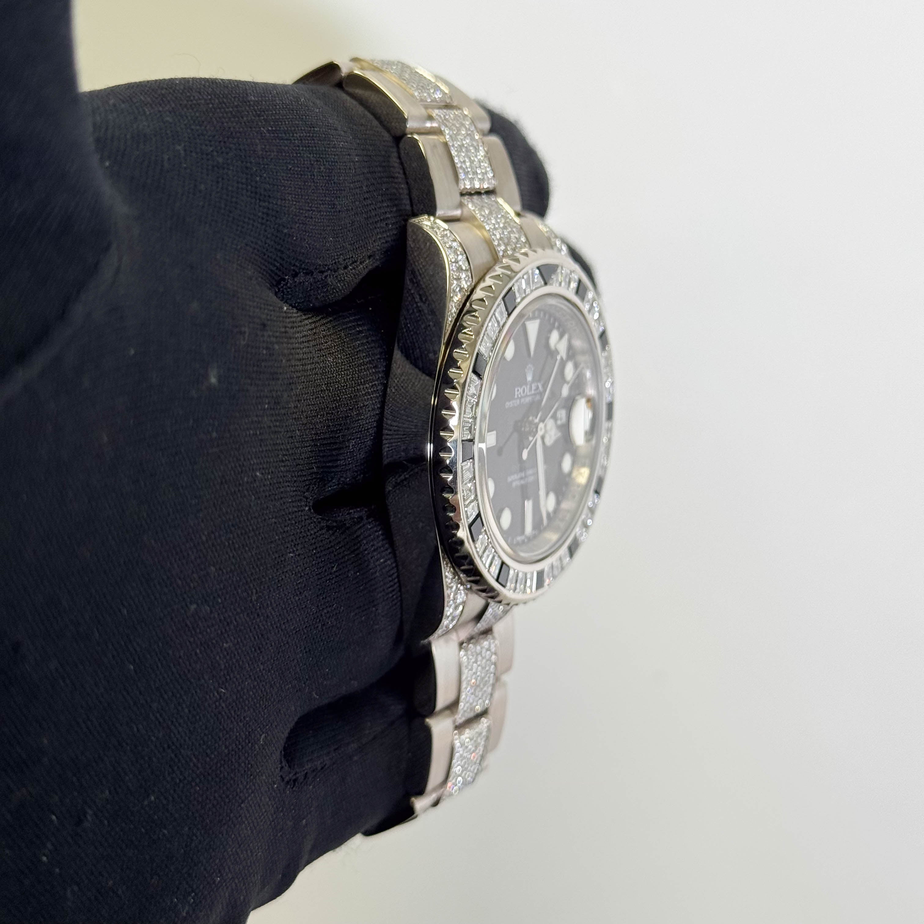 Rolex GMT-Master II 40mm Black Dial Watch Ref# 116759 – Happy Jewelers