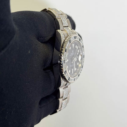 Rolex GMT-Master II 40mm Black Dial Watch Ref# 116759 - Happy Jewelers Fine Jewelry Lifetime Warranty