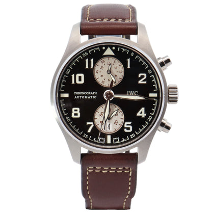 IWC Pilot's 43mm Brown Dial Watch Ref# IW387806 - Happy Jewelers Fine Jewelry Lifetime Warranty