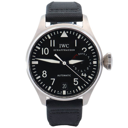 IWC Big Pilot 46.2mm Black Dial Watch Ref# IW500901 - Happy Jewelers Fine Jewelry Lifetime Warranty