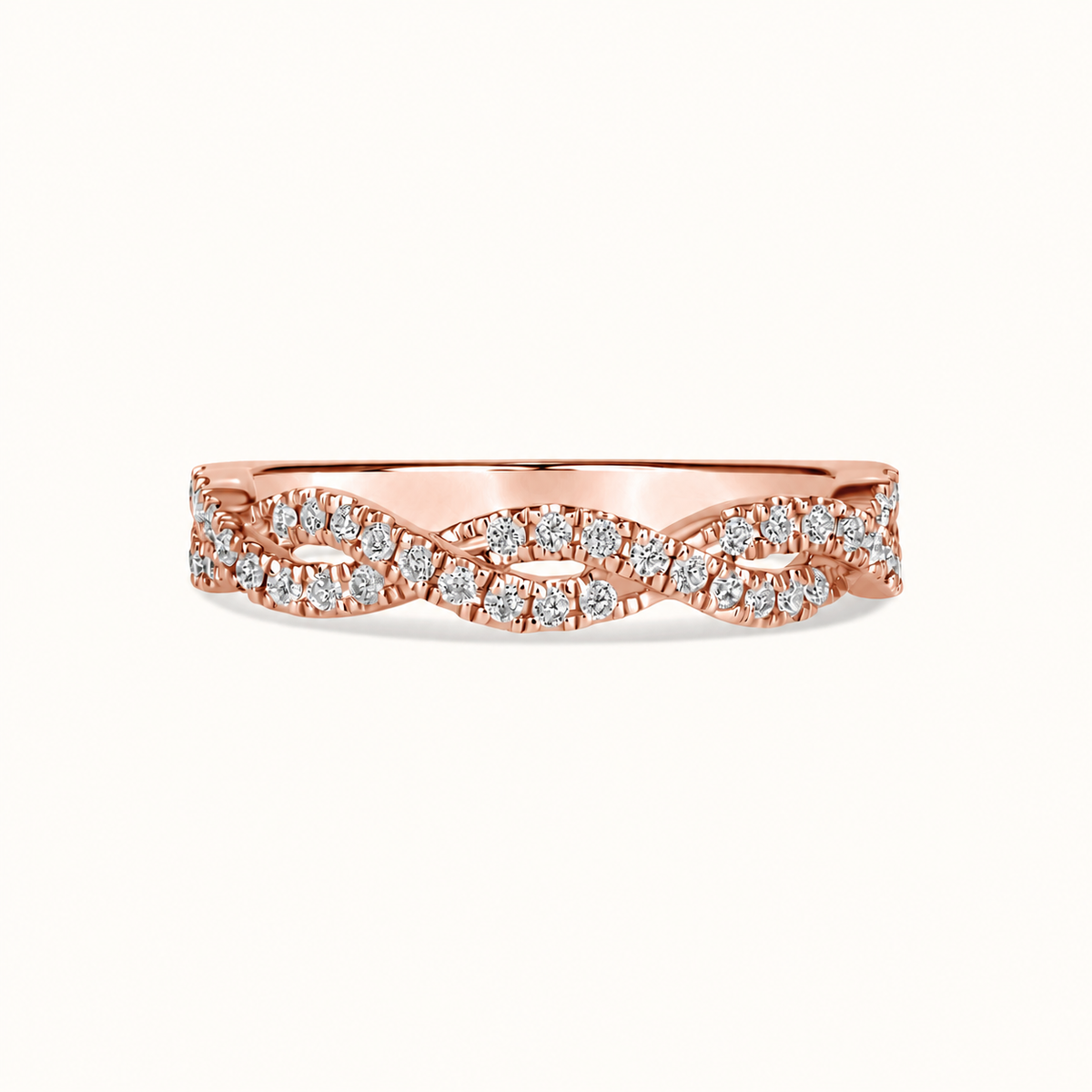 Infinity Diamond Half Way Band
