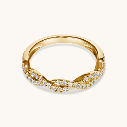 Infinity Diamond Half Way Band