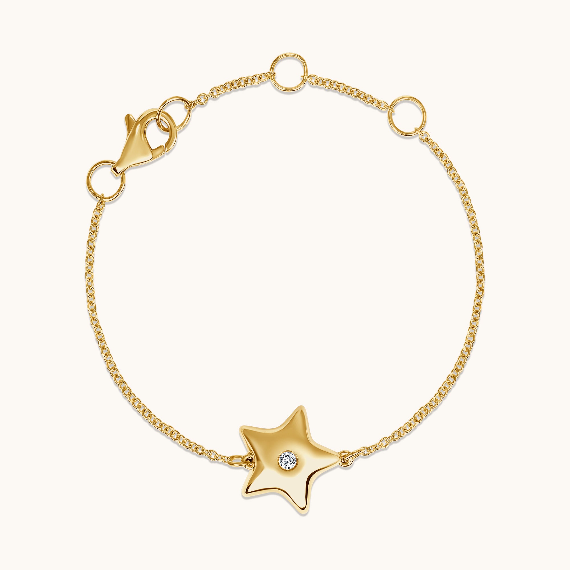 Kid's Diamond Bubble Star Bracelet – Happy Jewelers