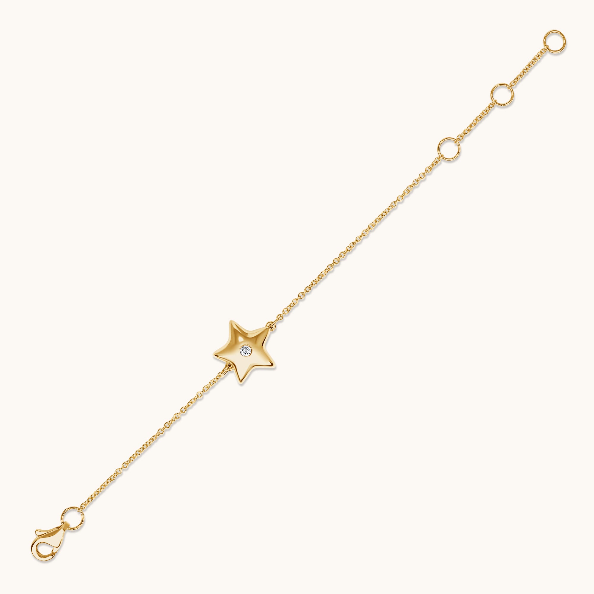 Kid's Bezzle Diamond Bubble Star Bracelet - Happy Jewelers Fine Jewelry Lifetime Warranty