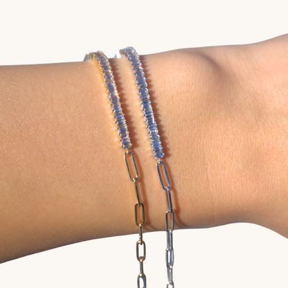 Lab Diamond Linked Up Chain Bracelet - Happy Jewelers Fine Jewelry Lifetime Warranty