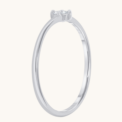 Luna Stackable Diamond Band - Happy Jewelers Fine Jewelry Lifetime Warranty