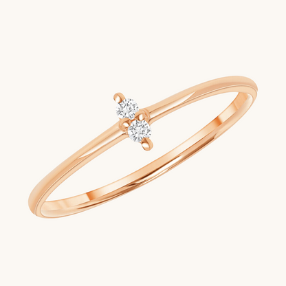 Luna Stackable Diamond Band - Happy Jewelers Fine Jewelry Lifetime Warranty