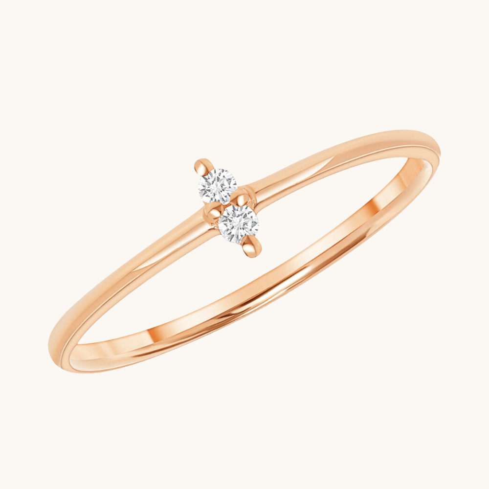 Luna Stackable Diamond Band - Happy Jewelers Fine Jewelry Lifetime Warranty