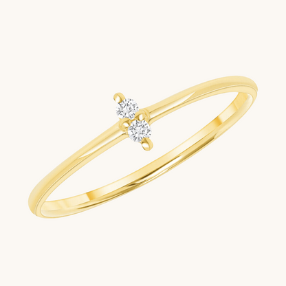 Luna Stackable Diamond Band - Happy Jewelers Fine Jewelry Lifetime Warranty