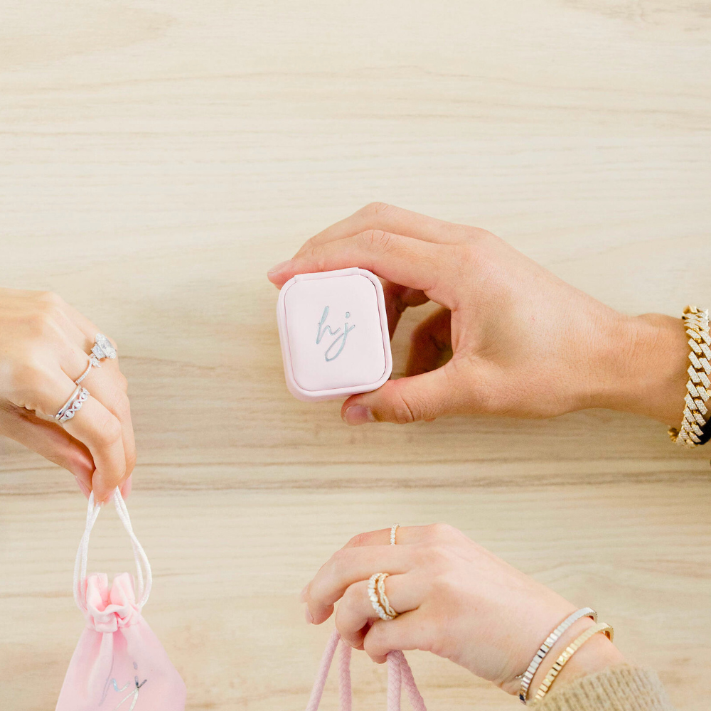 The Pink Light Ring Box