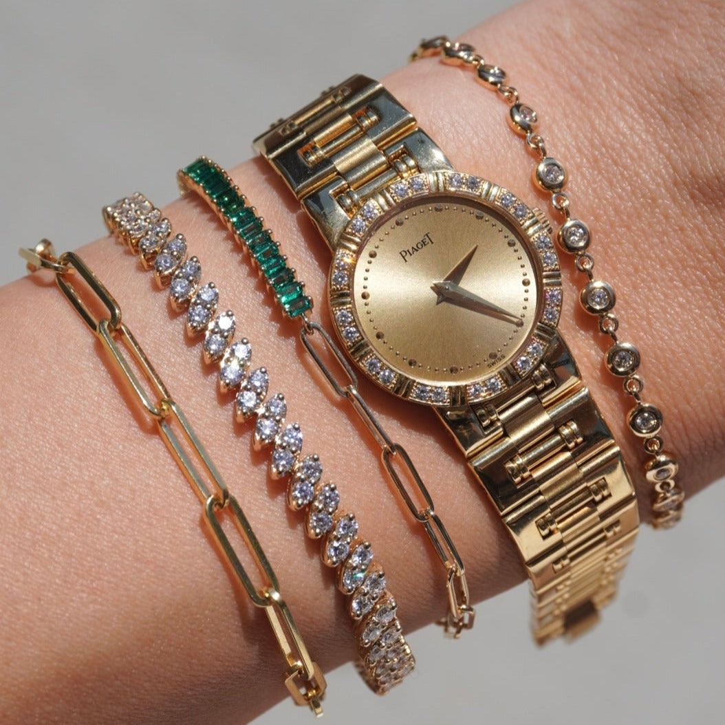 Marquise Illusion Tennis Bracelet - Happy Jewelers Fine Jewelry Lifetime Warranty