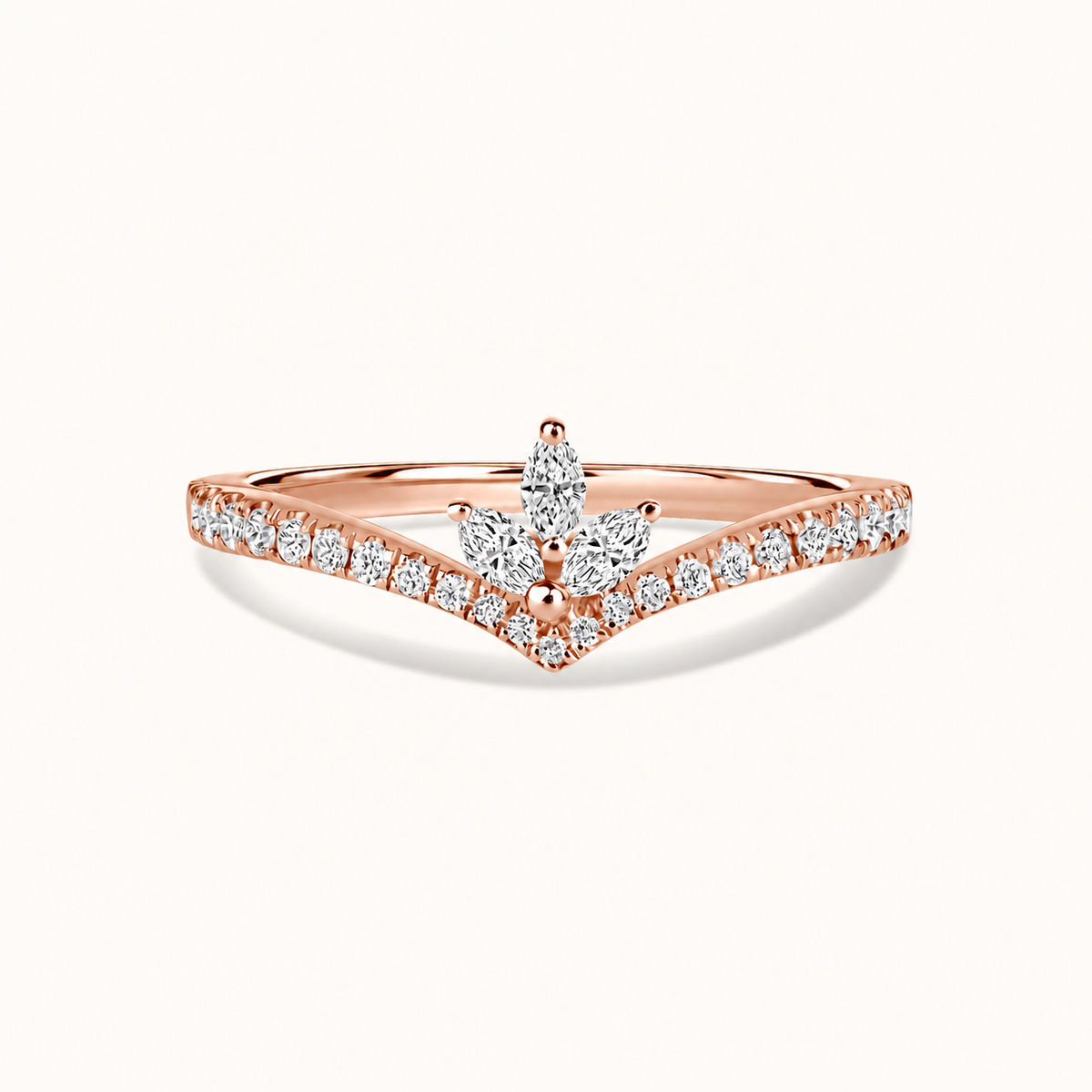 Marquise Trio Diamond Ring
