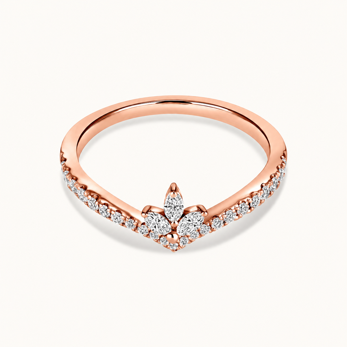 Marquise Trio Diamond Ring