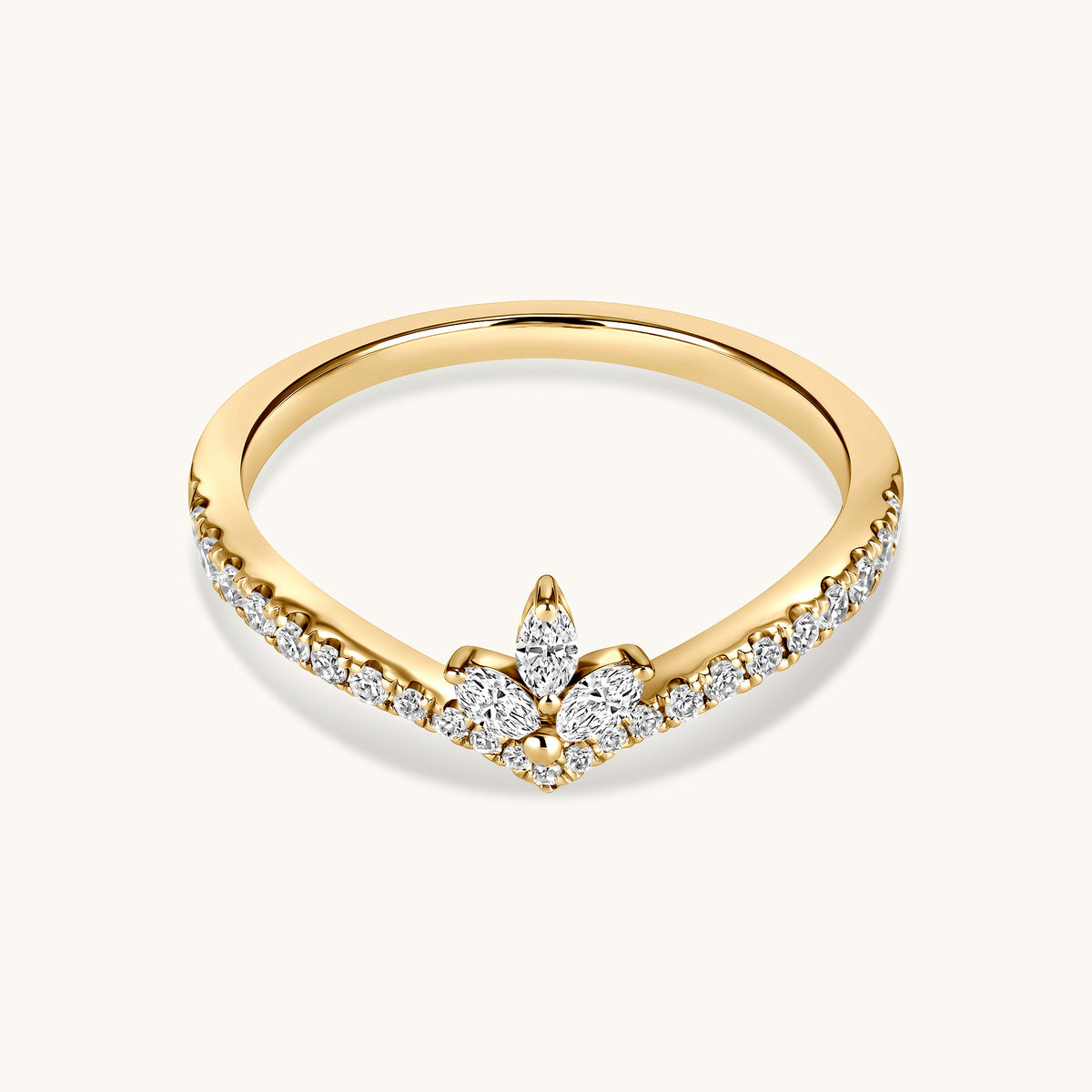 Marquise Trio Diamond Ring